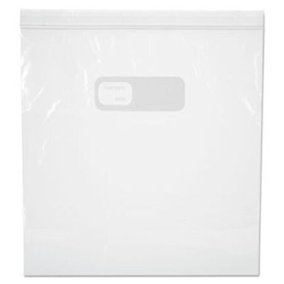 Picture of Reclosable Food Storage Bags, 1 gal, 2.7 mil, 10.5" x 11", Clear, 250/BoxBWK-1GALFZRBAG