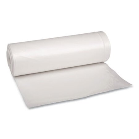 Picture of Low Density Repro Can Liners, 60 gal, 1.75 mil, 38" x 58", Clear, 10 Bags/Roll, 10 Rolls/CartonBWK-538
