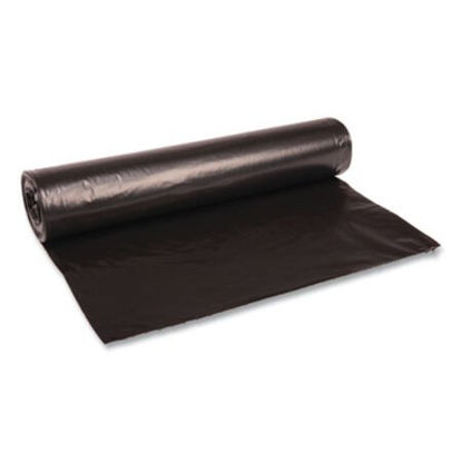 Picture of Low Density Repro Can Liners, 45 gal, 1.2 mil, 40" x 46", Black, 10 Bags/Roll, 10 Rolls/CartonBWK-517