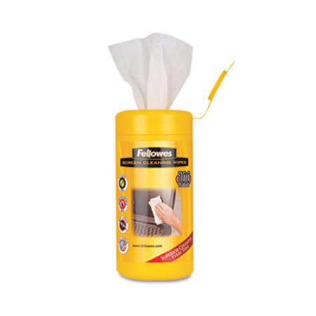 Picture of Screen Cleaning Wet Wipes, 5.12" x 5.90", 100/TubFEL-99703