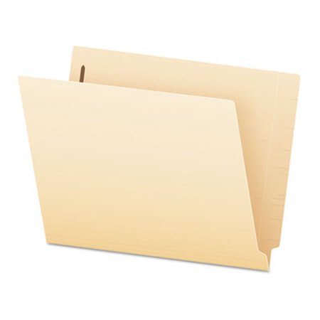Picture of SmartShield End Tab 2-Fastener Folders, Straight Tab, Letter Size, Manila, 50/BoxPFX-62714