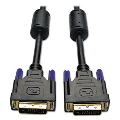 Picture of DVI Dual Link Cable, Digital TMDS Monitor Cable, DVI-D (M/M), 6 ft., BlackTRP-P560006