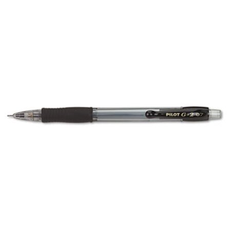 Picture of G2 Mechanical Pencil, 0.7 mm, HB (#2.5), Black Lead, Clear/Black Accents Barrel, DozenPIL-51015