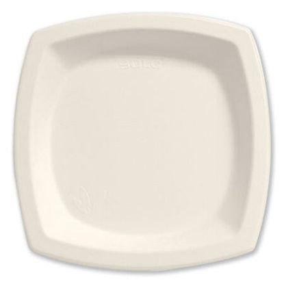 Picture of Bare Eco-Forward Sugarcane Dinnerware, Plate, 6.7" dia, Ivory, 125/PackSCC-6PSC2050PK