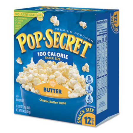 Picture of Microwave Popcorn, Butter, 1.2 oz Bags, 12/BoxDFD-27182