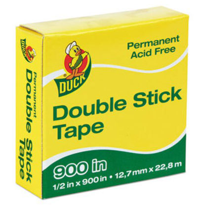 Picture of Permanent Double-Stick Tape, 1" Core, 0.5" x 75 ft, ClearDUC-1081698