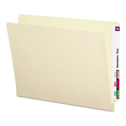 Picture of Shelf-Master Heavyweight Manila End Tab Folders, Straight Tab, Letter Size, 50/BoxSMD-24210