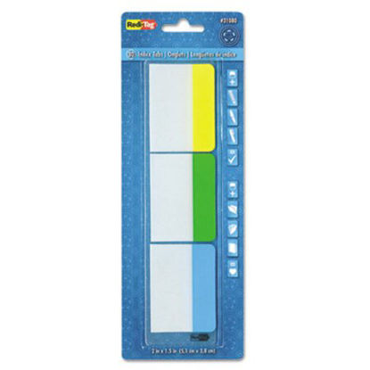 Picture of Write-On Index Tabs, 1/5-Cut Tabs, Assorted Colors, 2" Wide, 30/PackRTG-31080