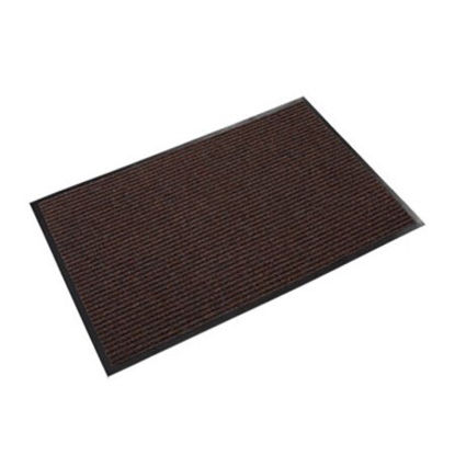 Picture of Needle Rib Wipe and Scrape Mat, Polypropylene, 36 x 60, BrownCWN-NR0035BR