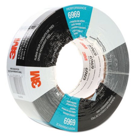 Picture of 6969 Extra-Heavy-Duty Duct Tape, 3" Core, 48 mm x 54.8 m, SilverMMM-6969