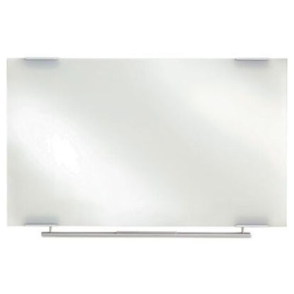 Picture of Clarity Glass Dry Erase Board with Aluminum Trim, Frameless, 72 x 36ICE-31160