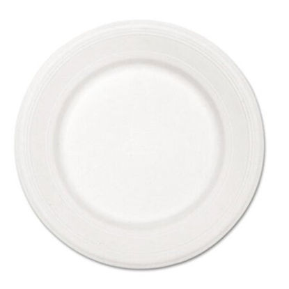Picture of Paper Dinnerware, Plate, 10.5" dia, White, 500/CartonHUH-21217