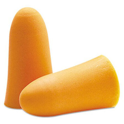 Picture of Softies Single-Use Earplugs, Cordless, 33NRR, Orange, 200 PairsMLX-6600