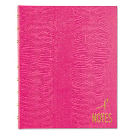 Picture of NotePro Notebook, 1 Subject, Narrow Rule, Bright Pink Cover, 9.25 x 7.25, 75 SheetsRED-A7150PNK4