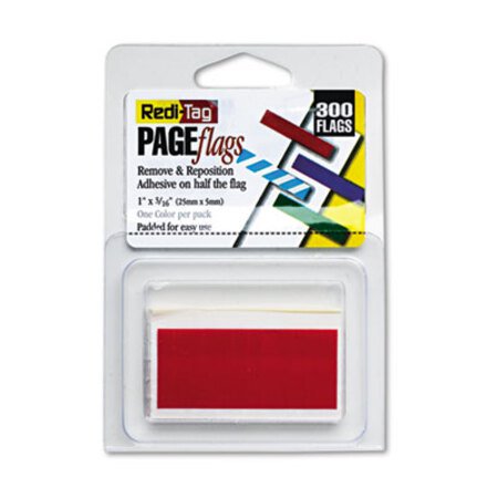 Picture of Removable/Reusable Page Flags, Red, 300/PackRTG-20022