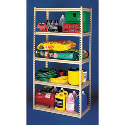 Picture of Stur-D-Stor Shelving, Five-Shelf, 36.5w x 18.5d x 72h, SandTNN-LSS361872