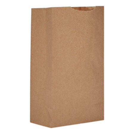 Picture of Grocery Paper Bags, 30 lbs Capacity, #3, 4.75"w x 2.94"d x 8.56"h, Kraft, 500 BagsBAG-GK3500