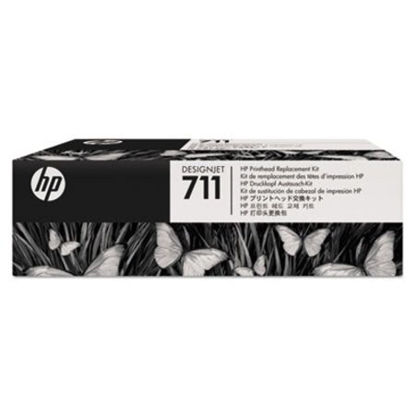 Picture of HP 711, (C1Q10A) Black/Cyan/Magenta/Yellow PrintheadHEW-C1Q10A