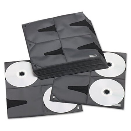 Picture of Two-Sided CD Refill Pages for Three-Ring Binder, 25/PackIDE-VZ01401