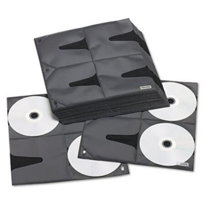 Picture of Two-Sided CD Refill Pages for Three-Ring Binder, 25/PackIDE-VZ01401