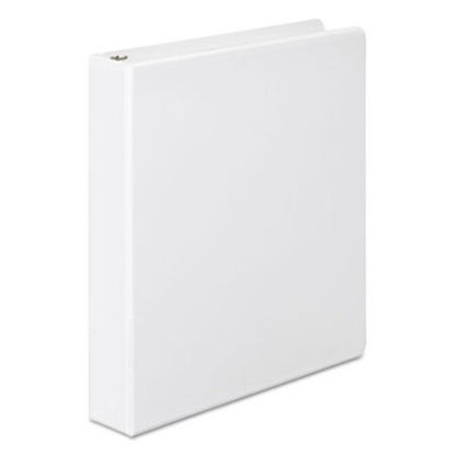Picture of 362 Basic Round Ring View Binder, 3 Rings, 1" Capacity, 11 x 8.5, WhiteWLJ-36214W