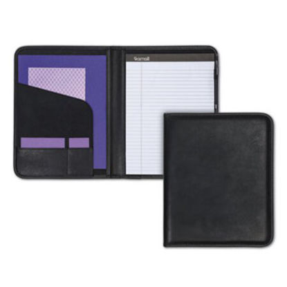 Picture of Professional Padfolio, Storage Pockets/Card Slots, Writing Pad, BlackSAM-70810