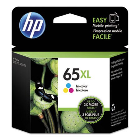 Picture of HP 65XL, (N9K03AN) High-Yield Tri-Color Original Ink CartridgeHEW-N9K03AN