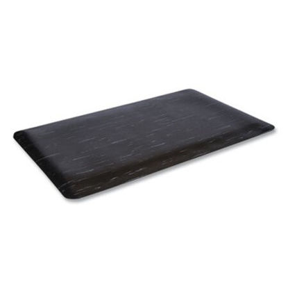 Picture of Cushion-Step Surface Mat, 36 x 72, Marbleized Rubber, BlackCWN-CU3672BK