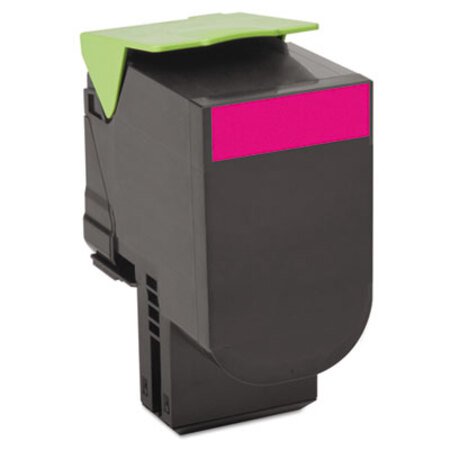 Picture of 80C1XM0 Return Program Toner, 4,000 Page-Yield, MagentaLEX-80C1XM0