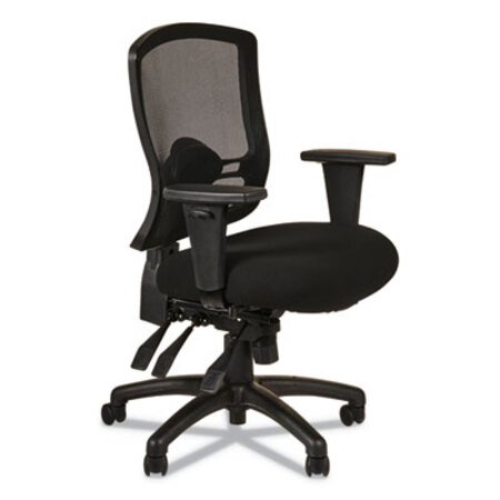 Picture of Alera Etros Series Mid-Back Multifunction with Seat Slide Chair, Supports Up to 275 lb, 17.83" to 21.45" Seat Height, BlackALE-ET4217