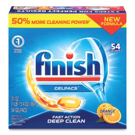 Picture of Dish Detergent Gelpacs, Orange Scent, 54/BoxRAC-81181
