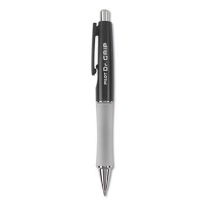 Picture of Dr. Grip Ballpoint Pen, Retractable, Medium 1 mm, Black Ink, Black BarrelPIL-36100
