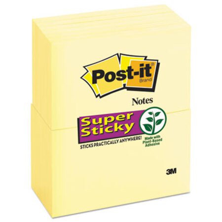 Picture of Canary Yellow Note Pads, 3 x 5, 90-Sheet, 12/PackMMM-65512SSCY