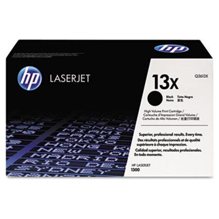 Picture of HP 13X, (Q2613X) High-Yield Black Original LaserJet Toner CartridgeHEW-Q2613X