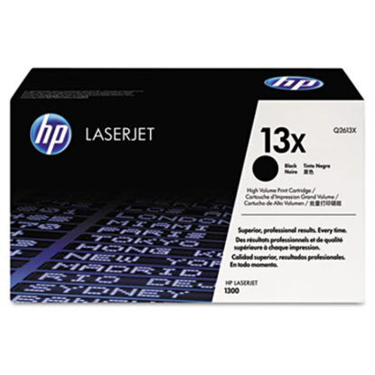 Picture of HP 13X, (Q2613X) High-Yield Black Original LaserJet Toner CartridgeHEW-Q2613X