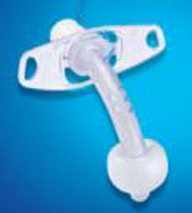 Picture of Tracheostomy Tube Portex® Blue Line Ultra® Fenestrated Size 8 Cuffed100/817/080