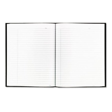 Picture of Business Notebook, Medium/College Rule, Black Cover, 9.25 x 7.25, 192 SheetsRED-A9