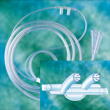 Picture of Anesthesia Breathing Circuit Corrugated Tube 60 Inch Tube Single Limb Adult 3 Liter Bag Single Patient Use3040005539