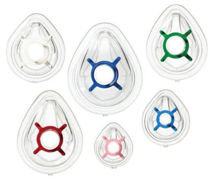 Picture of Anesthesia Mask O-Two Elongated Style Neonatal Size 0 Hook Ring02FM-5206-CS