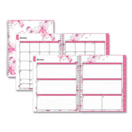 Picture of Breast Cancer Awareness Weekly/Monthly Planner, 11 x 8.5, Orchid, 2022BLS-137268