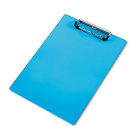 Picture of Acrylic Clipboard, 0.5" Capacity, Holds 8.5 , Transparent BlueSAU-21567