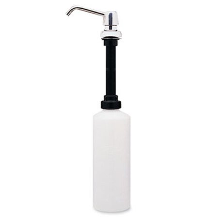 Picture of Contura Lavatory-Mounted Soap Dispenser, 34 oz, 3.31 x 4 x 17.63, Chrome/Stainless SteelBOB-822