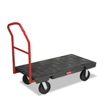 Picture of Platform Truck, 2,000 lb Capacity, 24 x 48 x 7, BlackRCP-4441BLA