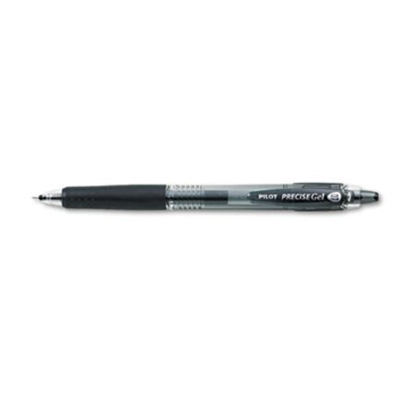 Picture of Precise Gel BeGreen Gel Pen, Retractable, Fine 0.7 mm, Black Ink, Black Barrel, DozenPIL-15001