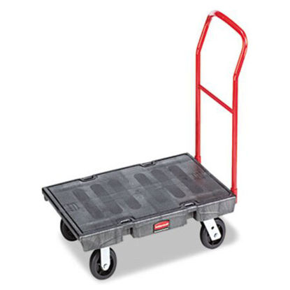 Picture of Heavy-Duty Platform Truck Cart, 2,000 lb Capacity, 24 x 48 Platform, BlackRCP-443600BK