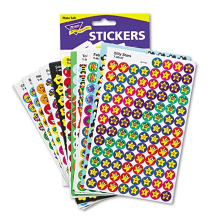 Picture of SuperSpots and SuperShapes Sticker Variety Packs, Awesome Assortment, Assorted Colors, 5,100/PackTEP-T46826
