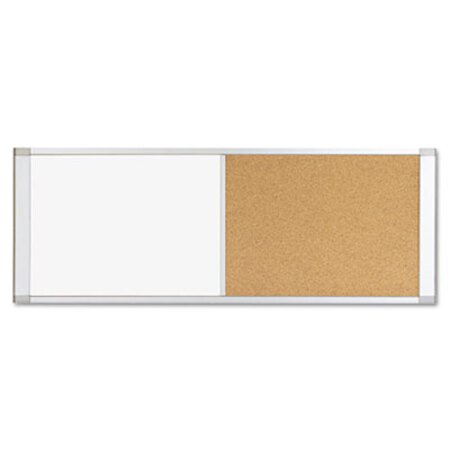 Picture of Combo Cubicle Workstation Dry Erase/Cork Board, 48x18, Silver FrameBVC-XA42003700