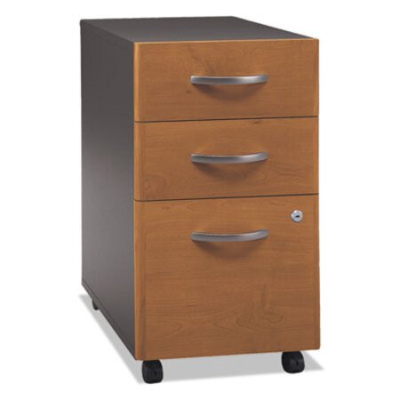 Picture of Series C Mobile Pedestal File, Left or Right, 3-Drawers: Box/Box/File, Natural Cherry/Graphite Gray, 15.75" x 20.25" x 27.88"BSH-WC72453SU