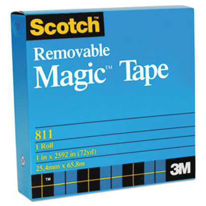 Picture of Removable Tape, 1" Core, 0.75" x 36 yds, TransparentMMM-811341296