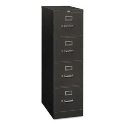 Picture of 310 Series Vertical File, 4 Letter-Size File Drawers, Charcoal, 15" x 26.5" x 52"HON-314PS